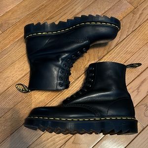 Dr. Martens Black Leather Boots